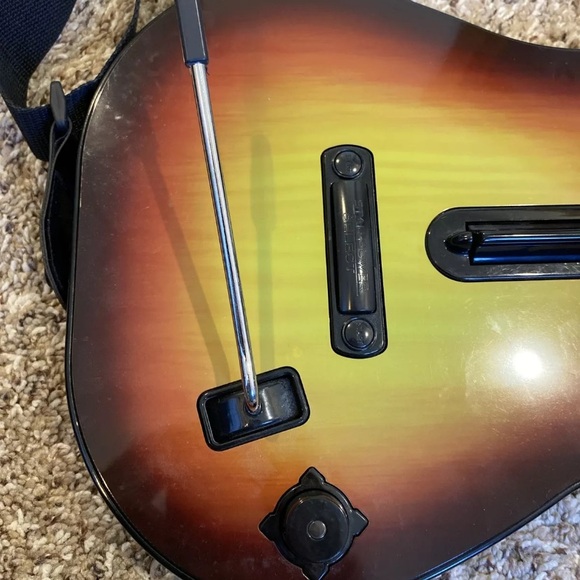 Play Station 2 Guitar Hero Sunburst Octane Wireless Controller - Picture 2 of 6